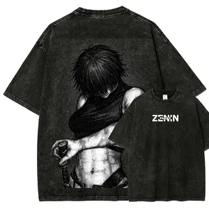 Jujutsu Kaisen Unisex Fit Washed T-Shirt7