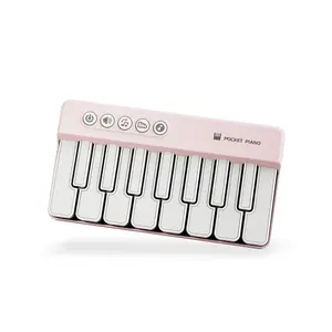 Colorful light-up keys, built-in melodies & rhythms. Portable pocket size for hassle-free indoor fun-ideal for both toddlers and adults. Safe ABS material, boosts musical cognition & hand-eye coordination. Perfect early education & casual leisure toy.