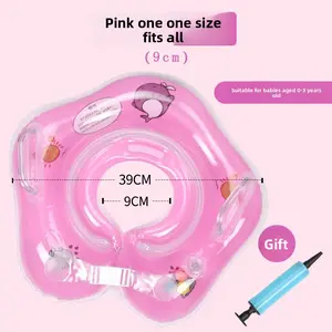 Adjustable Soft-Rib Infant Neck Ring - Real-Time Safety Design with Durable Gift-Ready Protection for 0-3 Year Old Baby Swimming & Bath