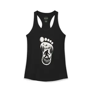 Bigfoot Footprint | Women's Racerback Tank