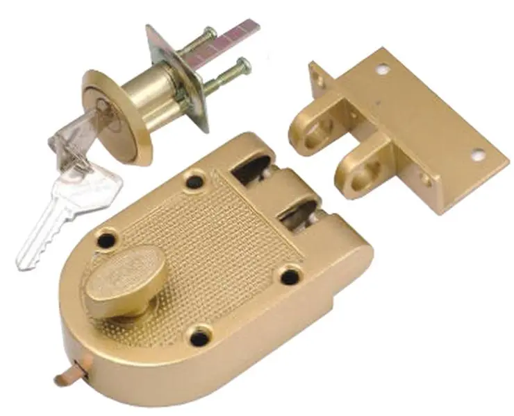 212 MAIN 1120 Single Cylinder Interlocking Deadbolt Door Security Lock - Tamper-Resistant, Key-Compatible, Doorknob-Compatible, with Interlocking Bolt, Shutter Guard (Double Cylinder Option Available)