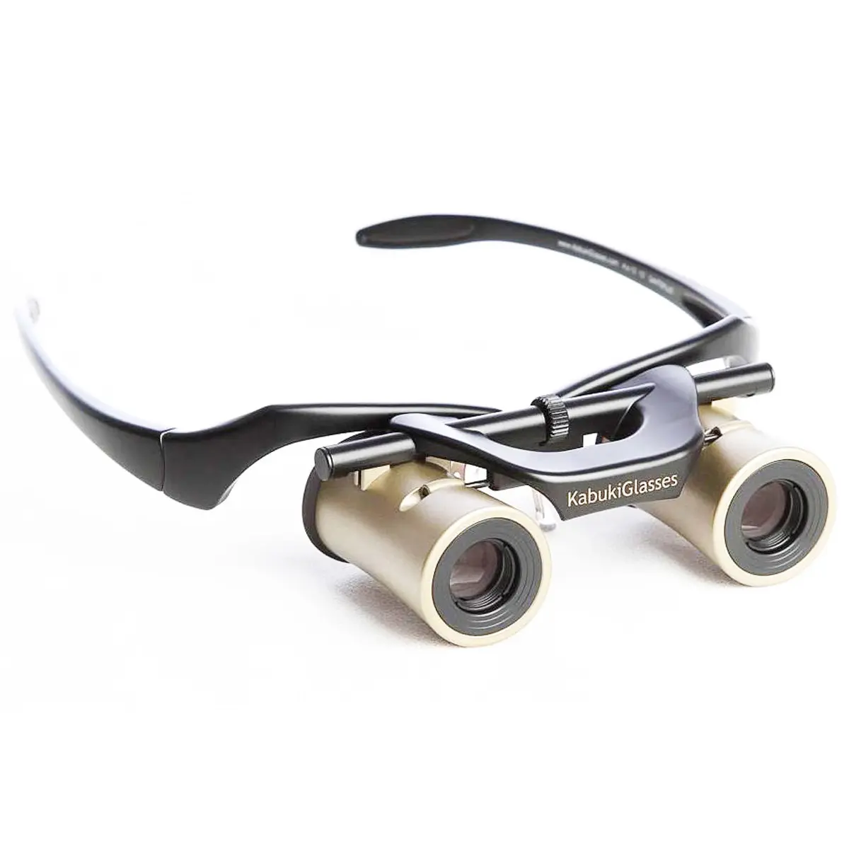 KabukiGlasses 4x13mm Theater/Opera Glasses, Black, Opera Glasses View, Auto-Focus, Hands-Free, Adjustable Strap