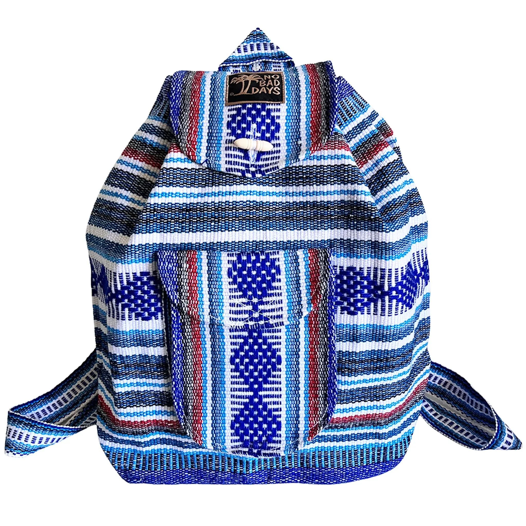 Baja Backpack - Indigo Blue Stripes