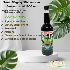 Maguey Dietary Supplement Tonico, Fortified with 8 Plant Extracts