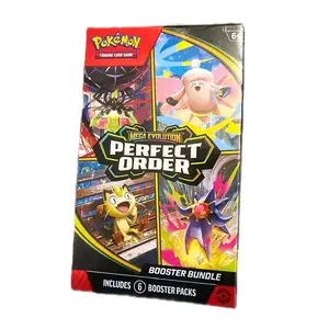 Pokemon Trading Card Game PERFECT ORDER ENGLISH BOOSTER BUNDLE BOX - Cover Art May Vary!