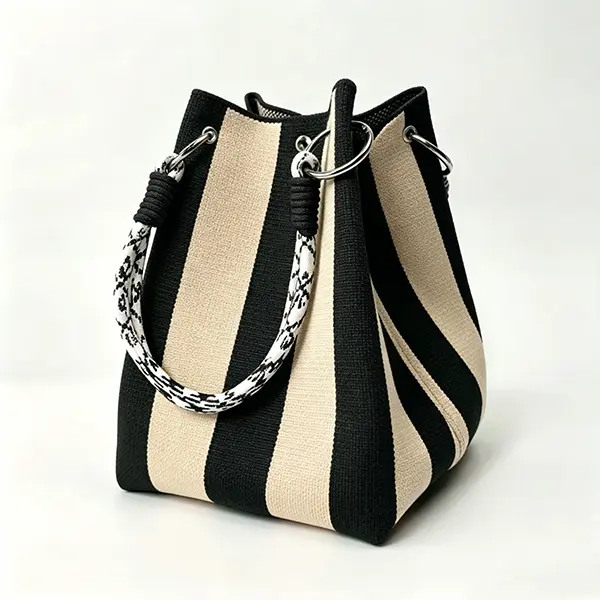 Black and Rice Stripes