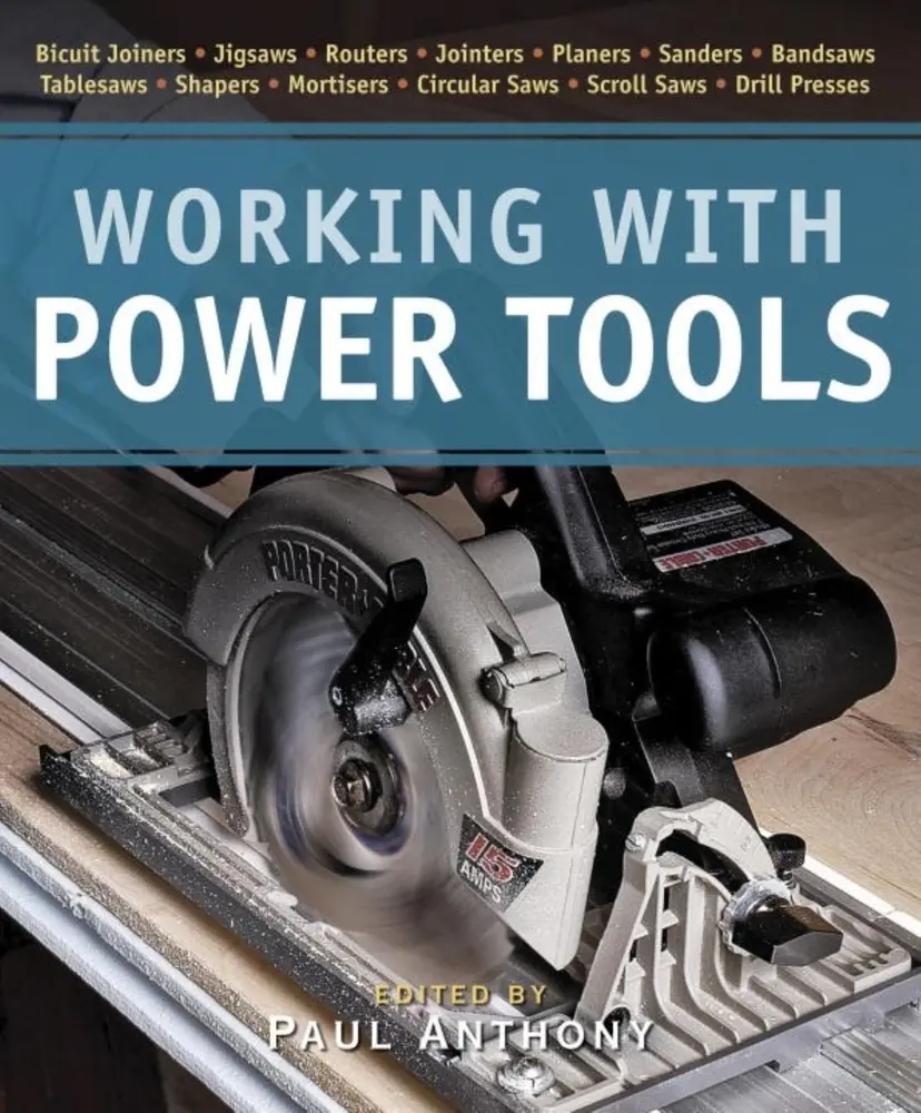 USED-Working with Power Tools by Anthony, Paul (Paperback)