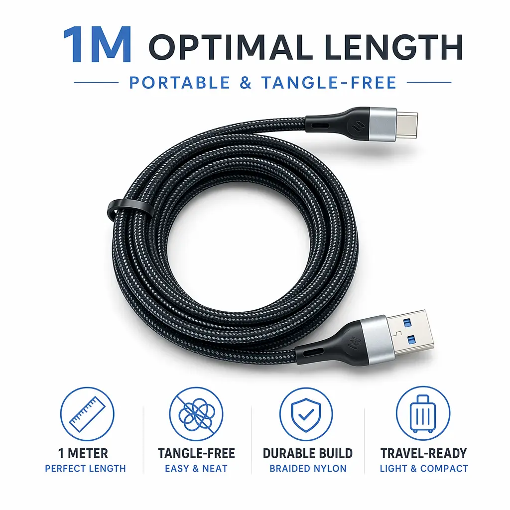 120W Super Fast Charging Cable , Nylon Braided USB C Charger Cable for iPhone 15 14 13 Samsung, Fast Charge Data Cable with Aluminum Alloy Connector