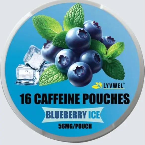 56mg One pack  Pouches - 16 pouches - 56 mg  energy caffeine Beverage