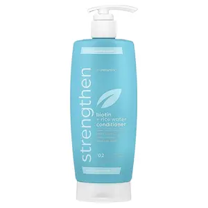 artnaturals Biotin + Rice Water Strengthen Conditioner, For Men and Women, Step 02, 16 fl oz (473 ml)