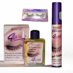 PROSA MEXICAN BUNDLE Maxi 4 in 1 Mascara Long-lasting  Cosmetic