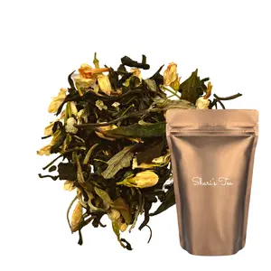 Lychee Jasmine Green Tea, up to 28 Cups, Make Hot or Iced, Caffeinated, Naturally Flavored, 3 oz. / 85g, Resealable Pouch.