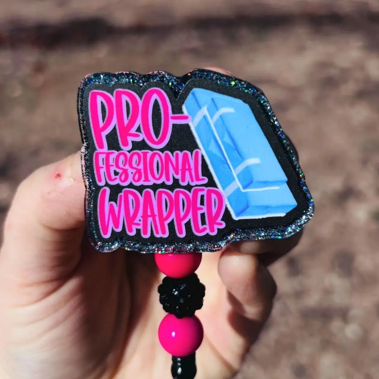 Professional Wrapper Sterile Processing Tech Badge Reel