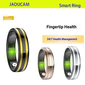 2026 Smart Ring For Men Women Heart Rate Blood Pressure Monitor  Smartring 5ATM Waterproof Health Multi Sports Thin HR02 Ring