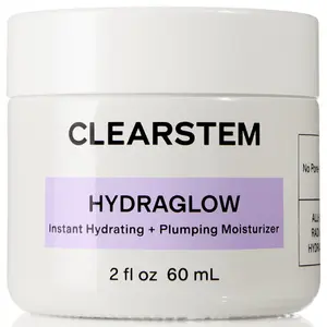 CLEARSTEM - HYDRAGLOW Stem Cell Moisturizer - Bakuchiol + Squalene - Youthful Skin Face Moisturizer - All Skin Types - Facial Skin Care Products - Gluten Free, Cruelty Free - 2 fl oz / 60ml