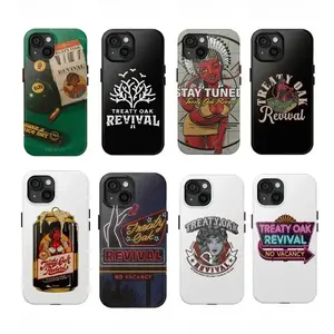 Stay Tuned album cover, Treaty Oak Revival rugged phone case, compatible with iPhone 17/16/15/14/13/12/11 Pro Max/Plus and Samsung Galaxy S23FE/22/23/24/25.