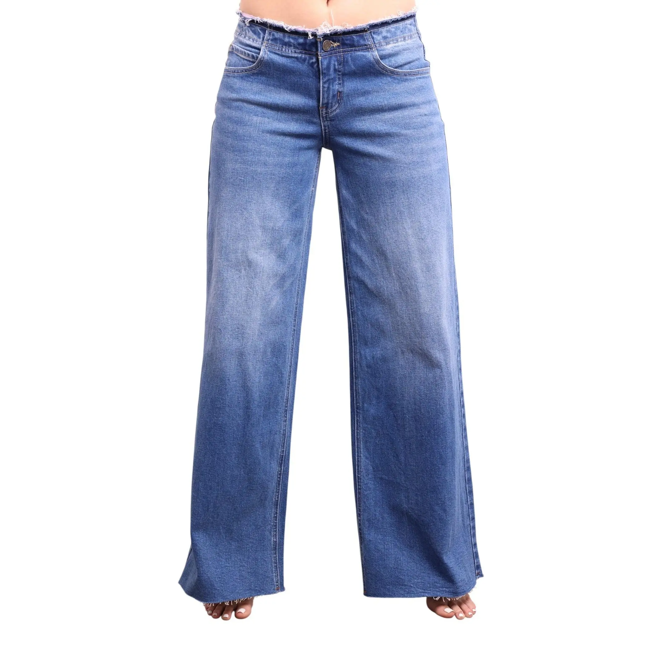 The Drew Low-Rise Tummy Control Wide Leg Jeans - Three Inseams *FINAL SALE*