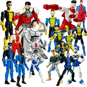 2026 new 9L3D Invincible Slayer Daryl Dixon Lucky13 Action Figure Dummy13 Multi-Jointed Collectible Model Toys Titan13 Birthday Gifts T13