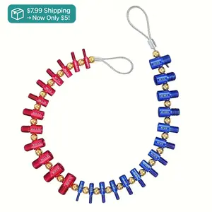 Detachable Nut & Bolt Size Gauge, 26 Male & Female Gauges, Thread Gauge Suitable for Detecting Fixed Bolts Or Threaded Holes in Enclosed Areas, Detector, Tool & Hardware for Garage, Workshop, DIY Repair, Easy-to-Use, Must-Have