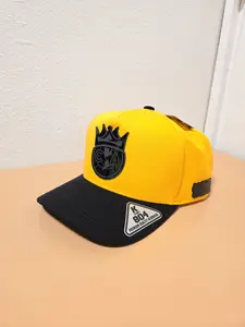 Novelty Hats America , Yellow/Black Snapback del Ame, Gorra del America, Gorra de Novedad