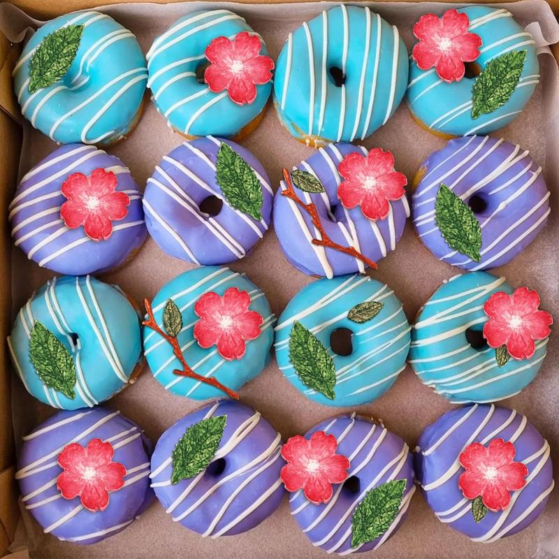 Peach Blossom Shape Molds 4 count, Leaf Fondant Molds for Cake Decoration Candy Sugar Cupcake Topper Cake Pop Popsicle Polymer Clay Crafts Peach Blossom Shape Molds 4 count, Leaf Fondant Molds for Cake Decoration Candy Sugar Cupcake Topper Cake Pop Popsicle Polymer Clay Crafts