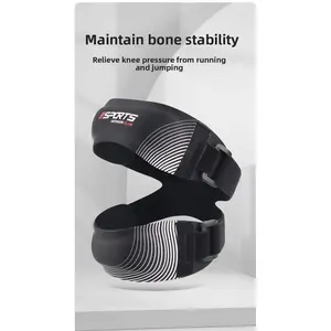 Sports patella with basketball pressure knee pads outdoor running fitness shock absorption adjustable protective gear knee joint protective cover