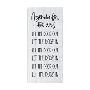 Sincere Surroundings 12" Agenda For the Day Inspire Board