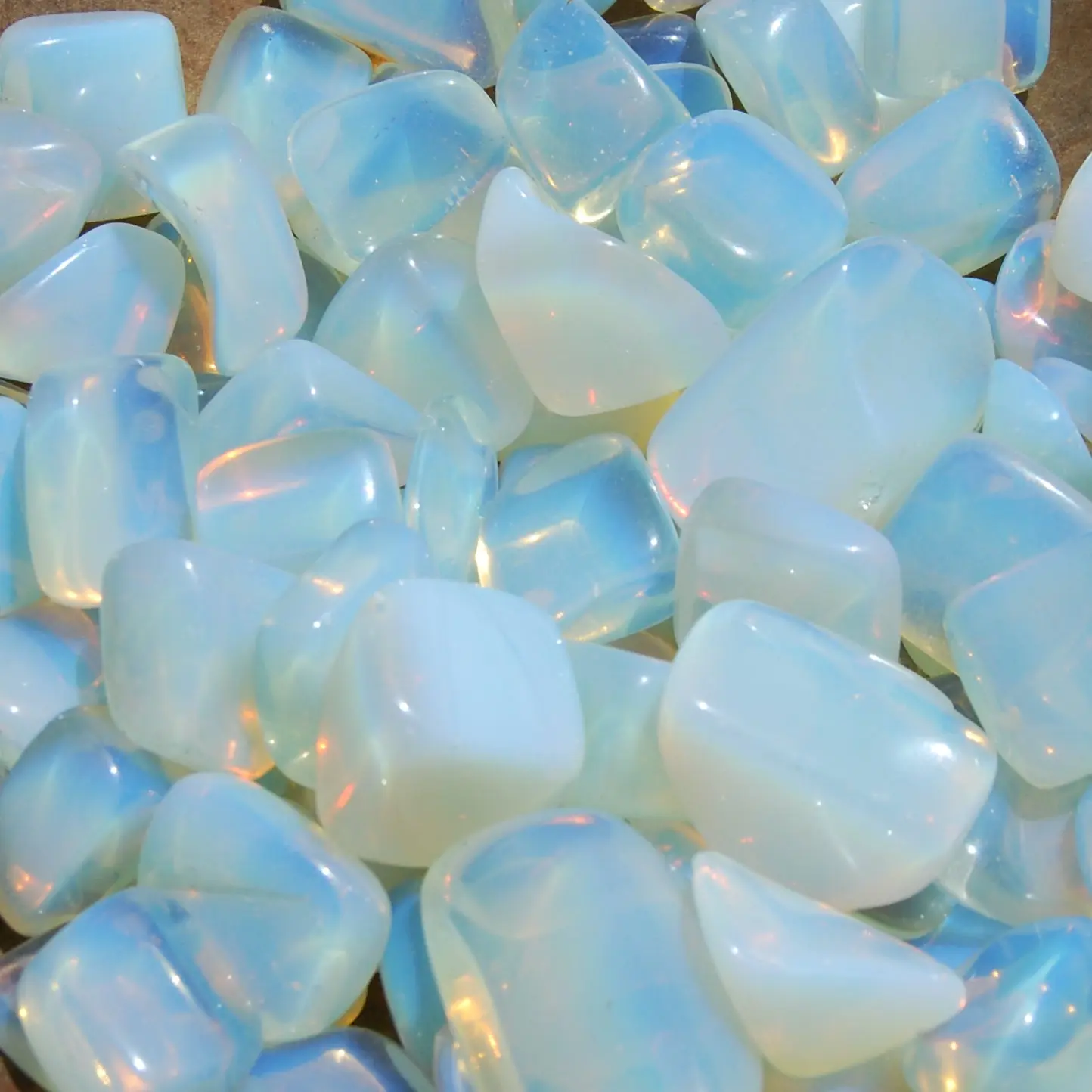 Opalite Crystal Tumbled Stones Opalite Crystal Tumbled Stones