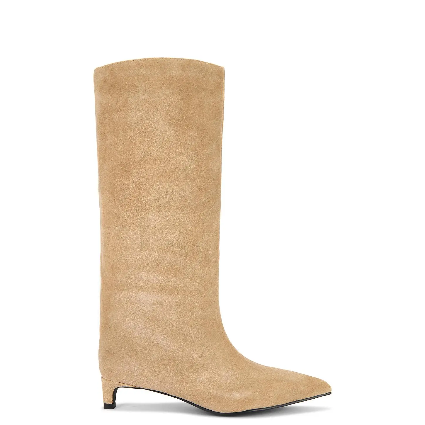 Nakedvice x REVOLVE The Stacey Boot in Taupe Suede