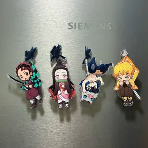 Demon Slayer Anime Collaboration Magnets Cute Cartoon Character Nezuko Refrigerator Magnets​