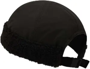 Mens Brimless Hat Winter Retro Lambswool Warm Beanie Docker Cap Adjustable Street Casual Landlord Hats