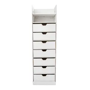 The Manhattan - Includes 2 towers.  Each tower has 7-Drawers, 7-Shelves, 1-Hanging Bar, and is fully customizable.