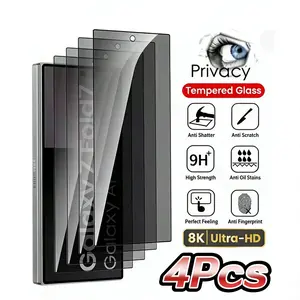 Privacy Tempered Glass Screen Protector for Samsung Galaxy Z Fold 7/6/5/4/3/2, Anti-Spy External Screen, 9h Hardness, Multiple Models Compatible, Accessories