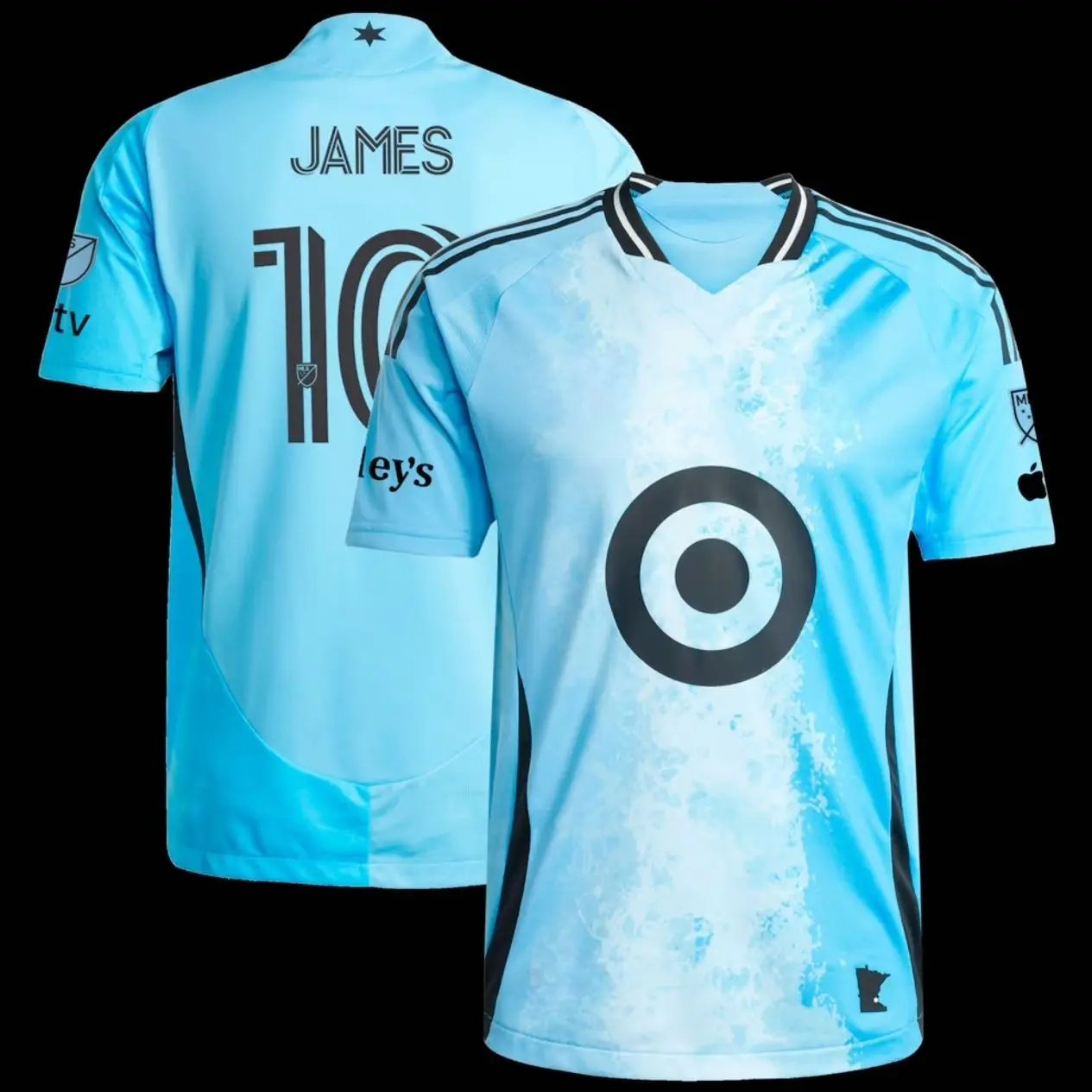 Unisex Soccer Minnesota Team Rodriguez 10 Galaxy 2025 CONVERGENCE On-Field Replica Jersey – Blue