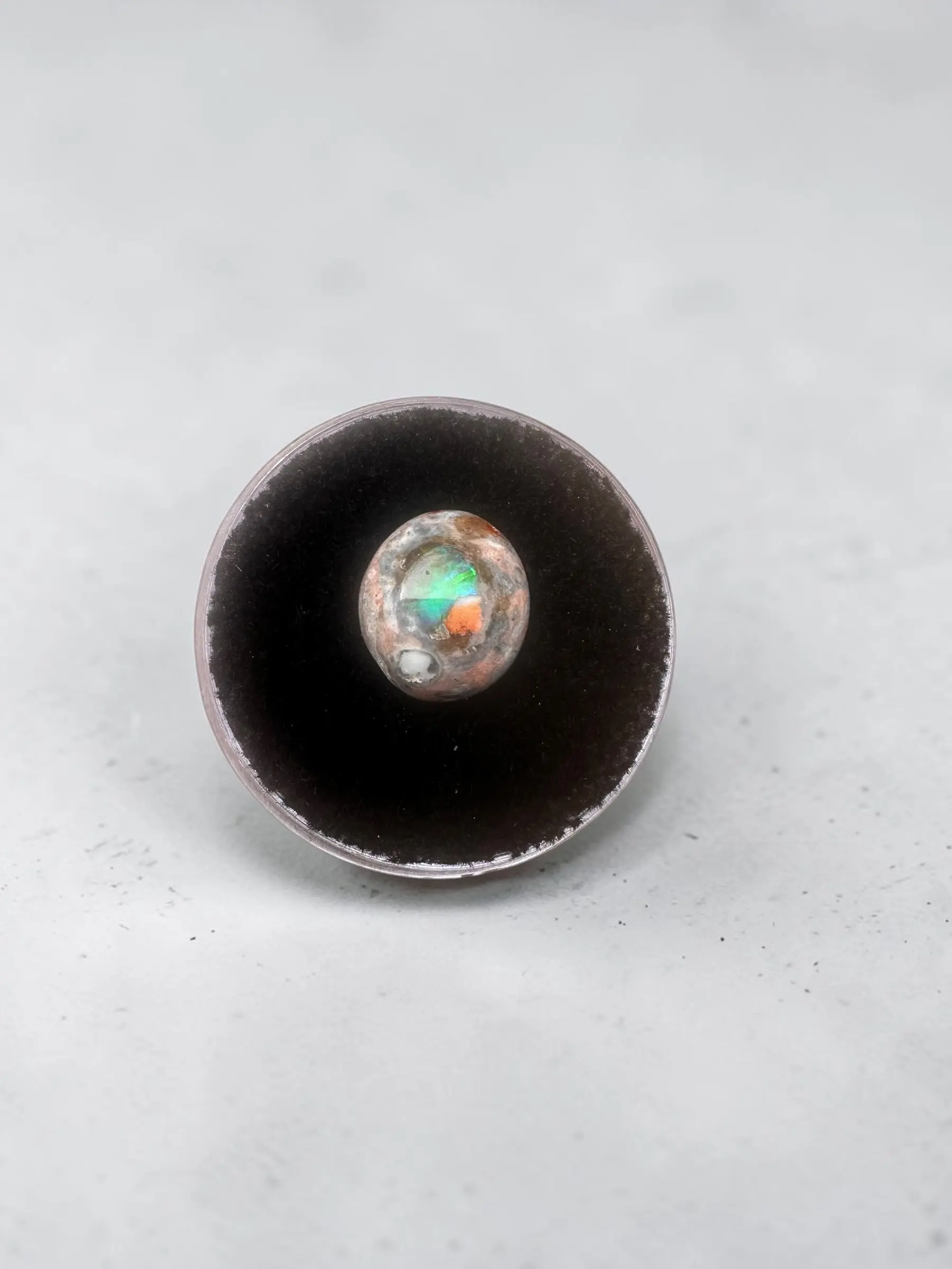 4.29 ct Natural Mexican Cantera Opal Cabochon | Loose Fire Opal Matrix Stone for Jewelry Making