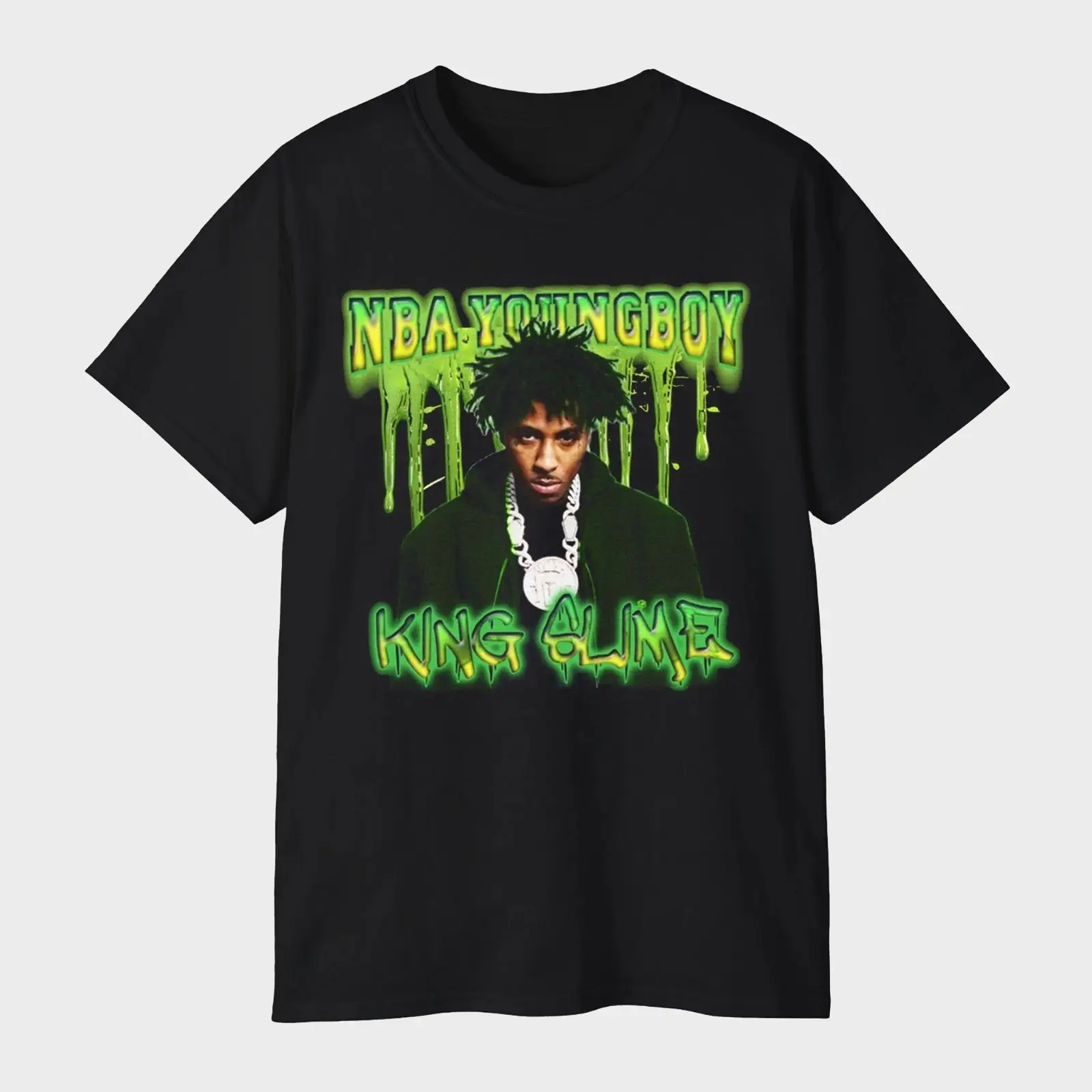 YoungBoy Never Broke Again King Slime T-Shirt – Hip Hop Music Fan Tee  Unisex Fit