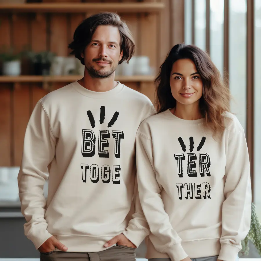 Better Together Hoodie, Couples Shirt, His _ Hers, Matching Shirts, Wedding Gift, Anniversary Shirt, Matching Couples