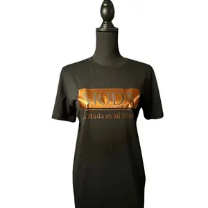 Copper Metallic Moda Tee