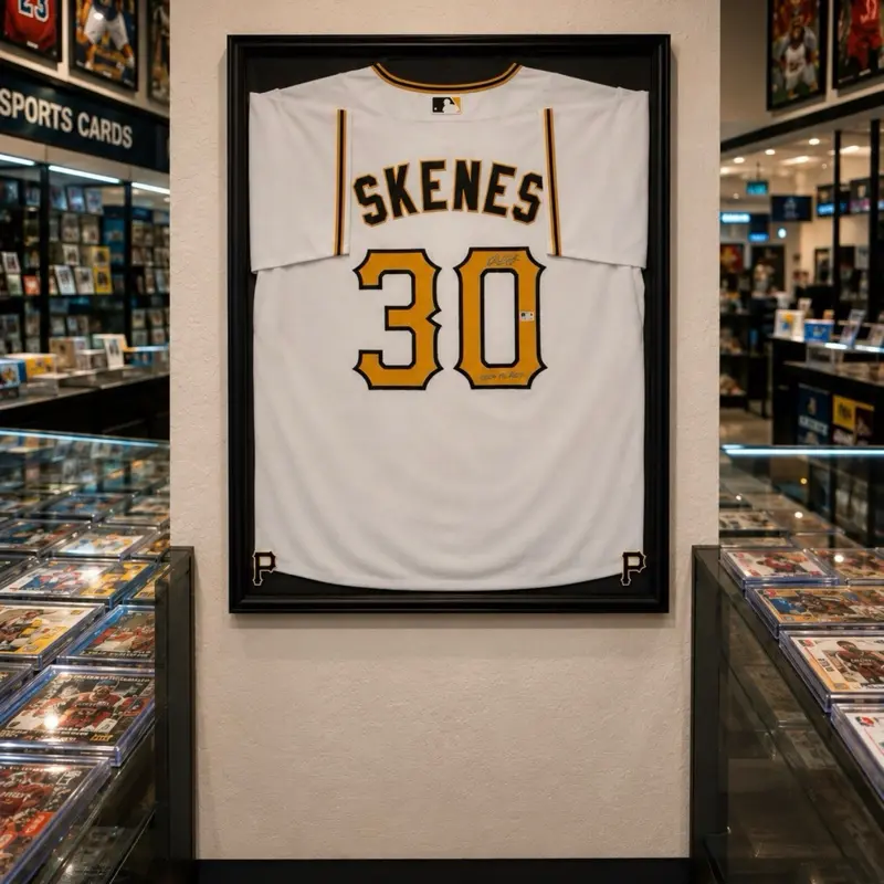 Paul Skenes Baseball Signed Jersey - New Sports Memorabilia, Player Auth. Collectible for Collectors, Includes Certificate of Authenticity (COA)