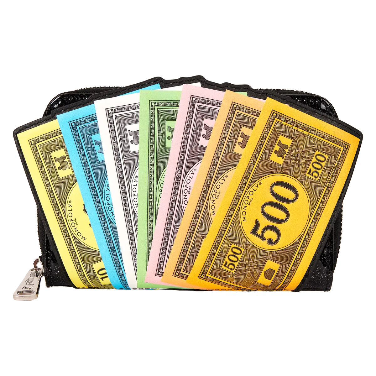 Hasbro Monopoly Money Zip Around Wallet