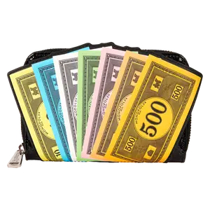 Hasbro Monopoly Money Zip Around Wallet Hasbro Monopoly Money Zip Around Wallet