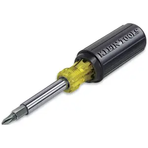 11-in-1 Multi Bit Screwdriver and Nut Driver - Cushion Grip Handle