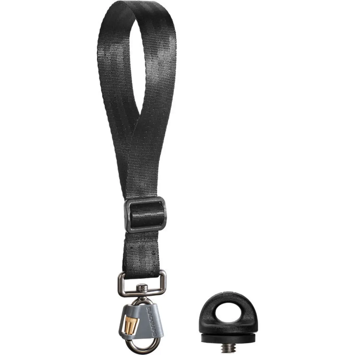 BlackRapid Compact, Durable Camera Wrist Strap with FastenR FR-5 & Locking Carabiner for Tripod Mount Connection on DSLR/SLR/Mirrorless Cameras