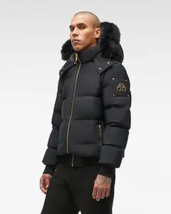 MOOSE KNUCKLES Stagg Bomber Mens Apparel