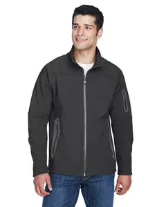North End Men's Three-Layer Fleece Bonded Soft Shell Technical Jacket