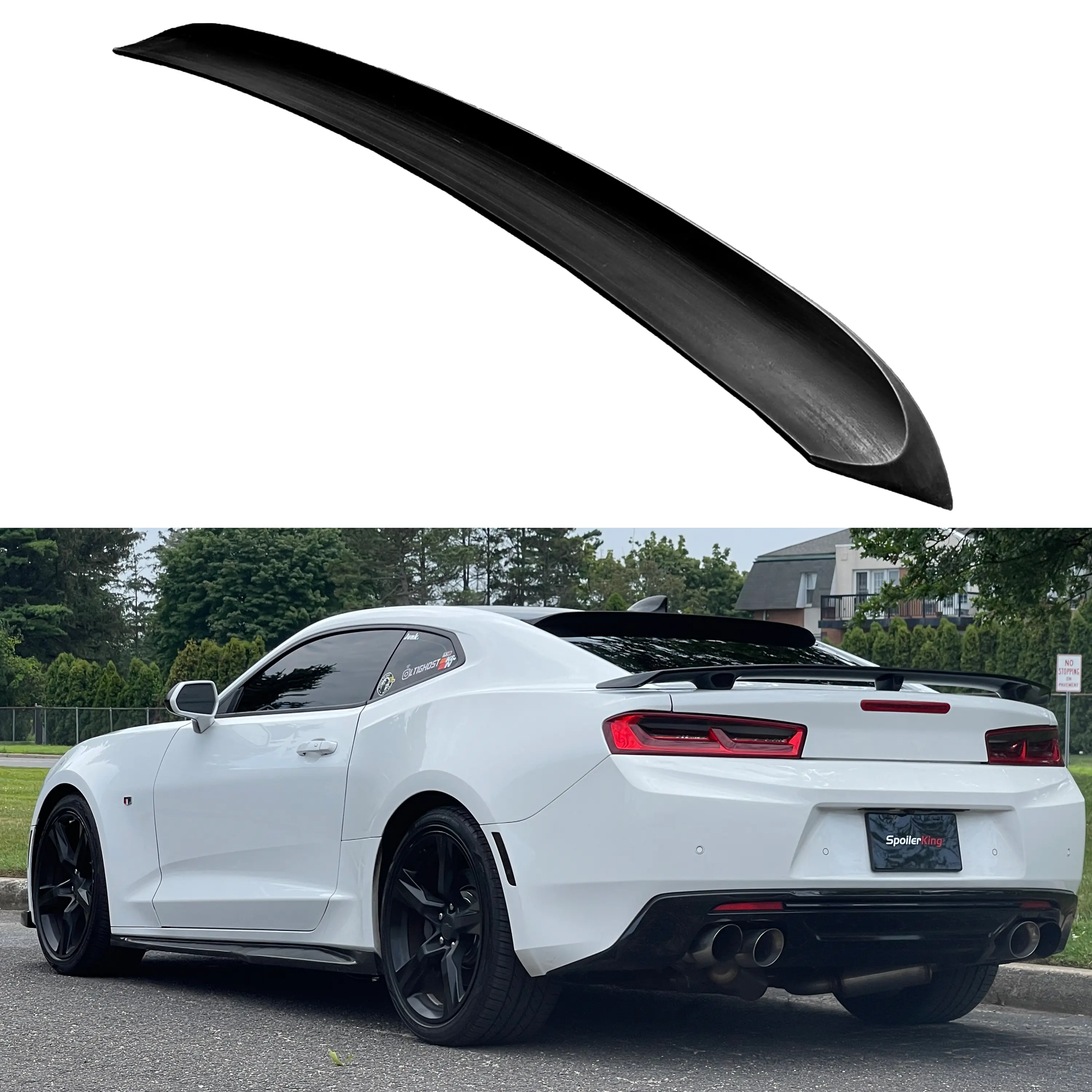 Spoiler King Automotive Rear Window Roof Spoiler XL (380R) for Chevy Camaro 2010-2024, Car Accessories, Accessories for Car