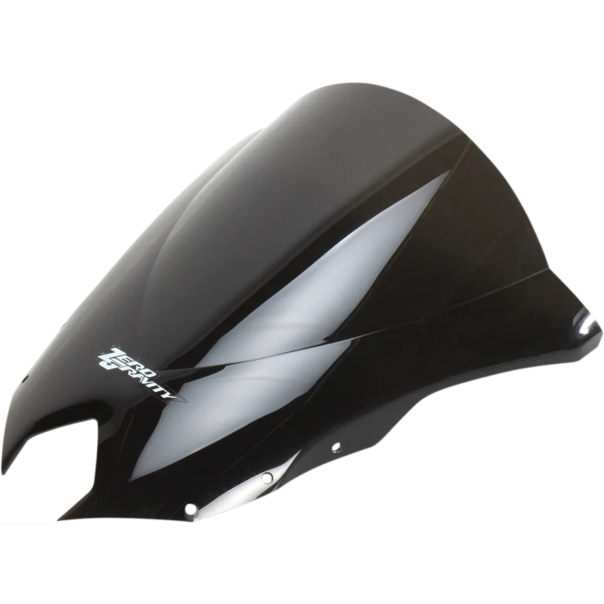 ZERO GRAVITY Double Bubble Windscreen - Dark Smoke - FZ6R 16-523-19