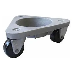 BOND Super Duty Material Handling Dolly, Model 3310, Bondcelon Phenolic Wheels, Cup Center Design, Tripod Arrangement