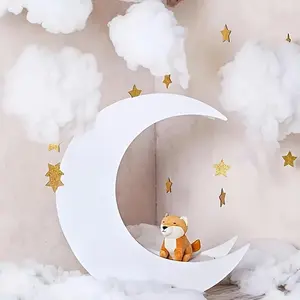 5 PIECES Stunning Realistic Cloud Ceiling Decor - Perfect for Weddings, Parties & Stage Events! Easy Install, High Impact! Decorative Stickers Ornaments
