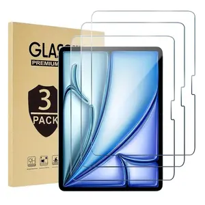 3pcs Ultra-Sensitive Tempered Glass Screen Protector for iPad 10th/11th Gen, iPad Air 1st-6th Gen, iPad Mini 6th/7th Gen, iPad Pro 11/13